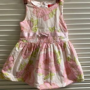 Gymboree Easter floral dress baby girls 6 to 12 months